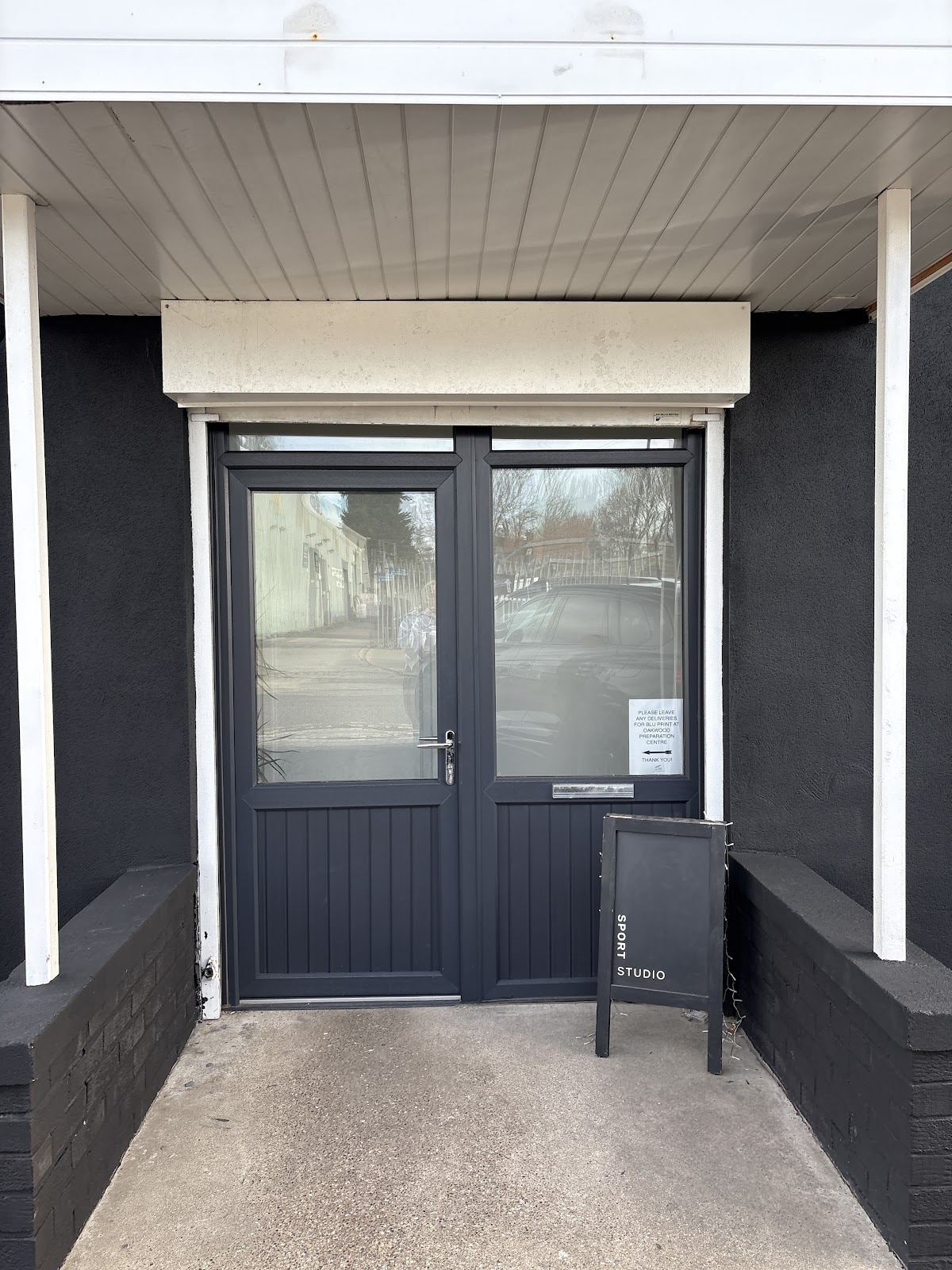 The NE Female Fitness studio entrance on the Foxhunters Estate